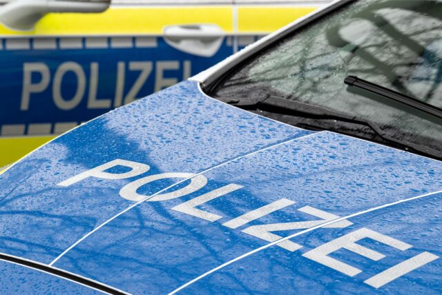 Ein Streifenwagen der Polizei