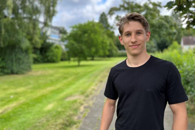 Nach dem Abitur entschied sich Leonard Wild aus Castrop-Rauxel dagegen, direkt zu studieren. Stattdessen begann er eine Ausbildung zum Maurer.