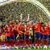 Spanien feiert den EM-Titel.