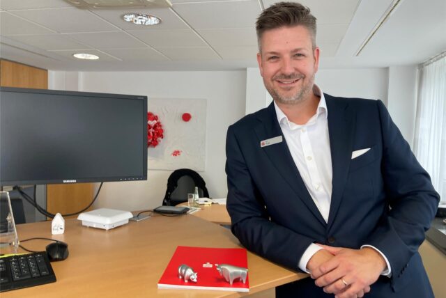 Tim Vogt ist Vermögensberater bei der Sparkasse Vest.
