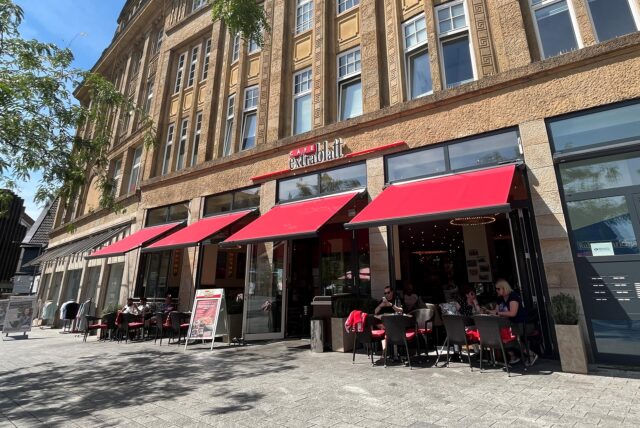 Das „Café Extrablatt“ in Castrop-Rauxel.