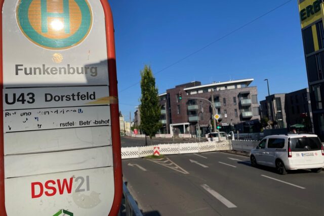 Die Kreuzung Funkenburg wird umfassend umgebaut. Auf Verkehrsteilnehmer kommen in den kommenden Monaten Einschränkungen zu.