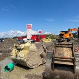 Die Bauarbeiten im Neubaugebiet „Oderaden zentral“ auf der Erdbeerfeld geplanten Fläche schreiten voran.
