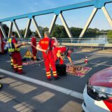 Rettungskräfte im Einsatz