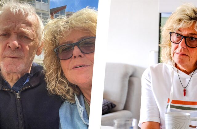Gestern und heute: Das Bild links zeigt Ralf Räder (r.) Silvester 2023 mit seinem Bruder Andreas, rechts ist er auf einem aktuellen Foto mit seiner Frau Petra zu sehen.