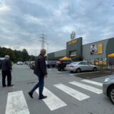 Die Globus-Markthalle kurz vor der Eröffnung im September 2022 zu sehen.