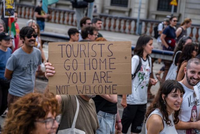 Am Sonntag ist wieder eine Demonstration gegen die Auswüchse des Massentourismus auf Mallorca geplant.
