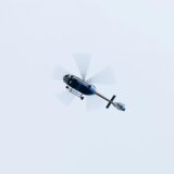 Ein Hubschrauber kreiste am Sonntag mehrmals über Städte im Kreis Recklinghausen und Dortmund (Symbolfoto).