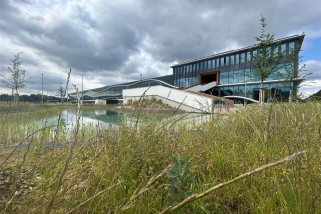 Das neue Logistikzentrum in Dorsten ist inzwischen fertiggestellt wurden.