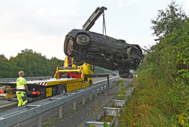 Unfall auf der A 31