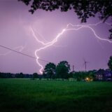Gewitter Unwetter Blitze Starkregen Sturm Haltern Fotografie