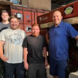 Ulrich Stockhofe, Matthias Schulte-Althoff, Andy Wiedenhöft und Benedikt Schulte-Althoff