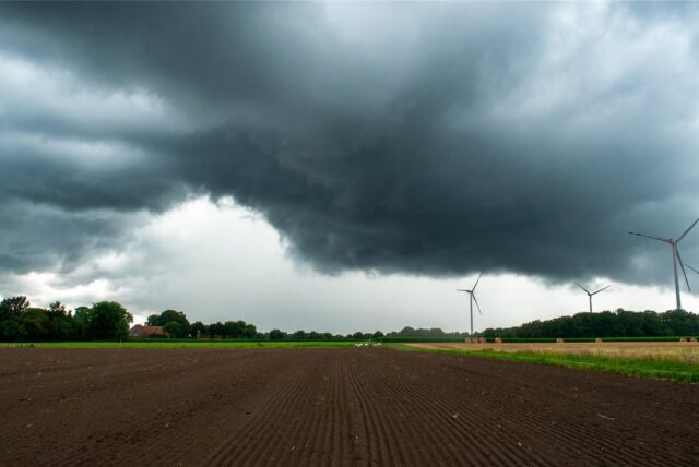 Gewitter Unwetter Starkregen Haltern Zeitraffer
