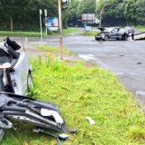 Unfall an der Kreuzung Halterner Straße/Zeppelinstraße.