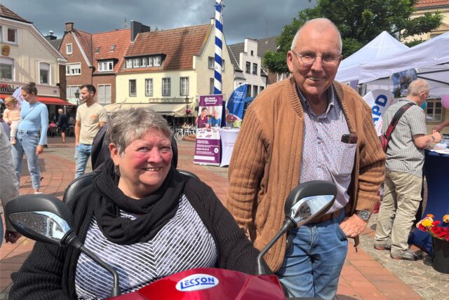 Besucher der Seniorenmesse in Haltern