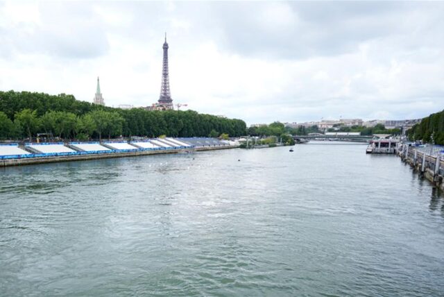 Das Triathlon-Training bei Olympia auf der Seine ist erneut abgesagt worden.