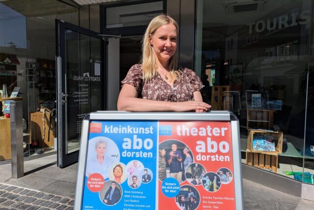 Anja Schäfer, Kultur- und Programm-Managerin der Dorstener Stadtagentur.