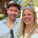 Das glückliche Königspaar: Lukas Pieper und Lena Rekers.