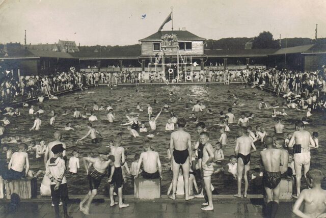 Archivbild des Parkbad Süd