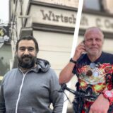 Inan Acar und Mario Rommel, ihren Streit tragen die beiden öffentlich aus.
