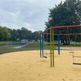 Der Spielplatz am Hallenbad wird nun endlich eröffnet.