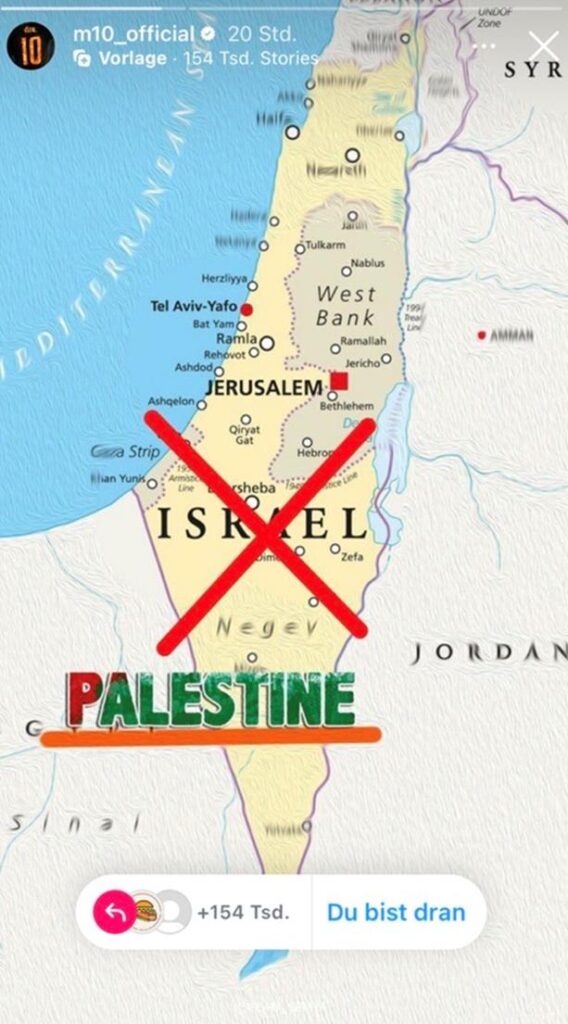 Mesut Özil hat mit einem Post über Israel für Aufruhe gesorgt.