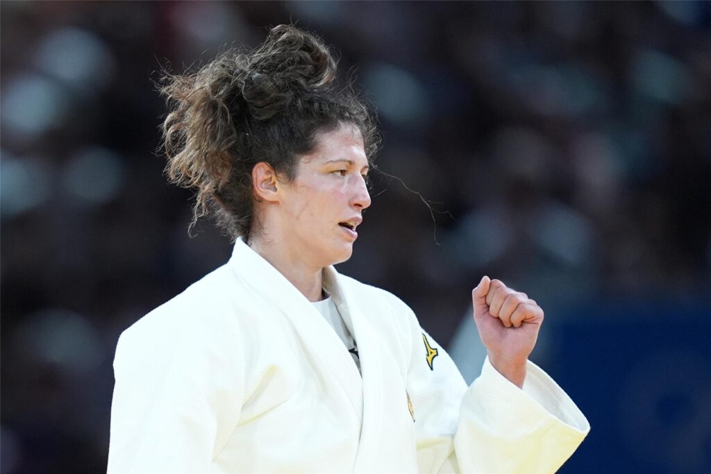 Miriam Butkereit hat Silber gewonnen. Miriam Butkereit hat Silber gewonnen.