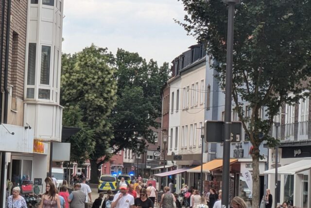 Polizeieinsatz in der Lippestraße
