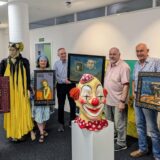 Mitglieder des Freundeskreises Edurano und des Dorstener Kunstvereins.