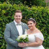 Celine (geborene Lüßer) und Fabian Maschewski haben am Rathaus von Castrop-Rauxel geheiratet.