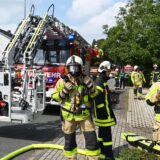 In Dorsten ist die Feuerwehr zu einem Brand ausgerückt.