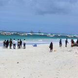 Am Lido Strand in Modadischu in Somalia ereignete sich der mutmaßlich islamistische Angriff.