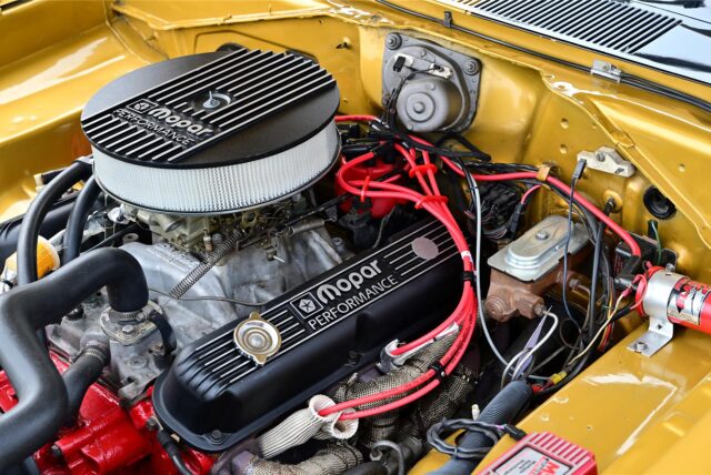 Auch dieser Motor ruft bei allen Mopar-Fans Begeisterung hervor.