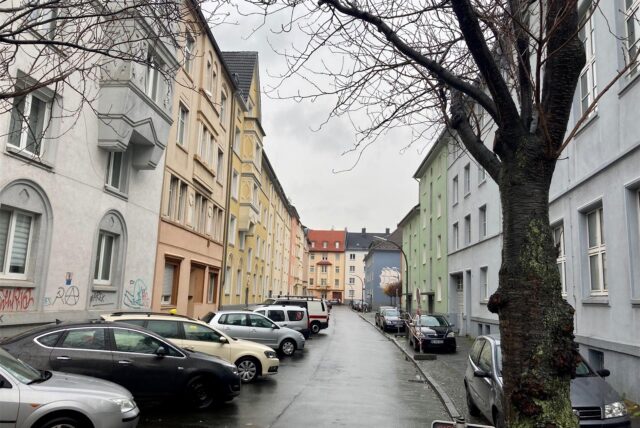 Die Nettelbeckstraße im Hafen-Quartier ist eine typische Wohnstraße in der Nordstadt