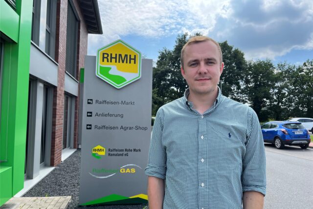 Hendrik Lammering, Bereichsleiter Pflanzenbau bei Raiffeisen Hohe Mark Hamaland