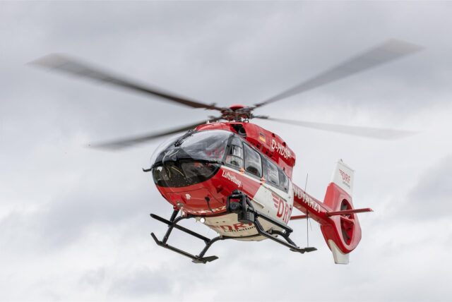 Ein Rettunghubschrauber