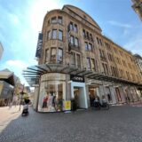 Das Gebäude am Recklinghäuser Altstadtmarkt, in dem das Modehaus Sinn ansässig ist.