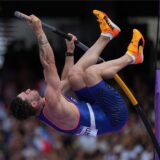 Anthony Ammirati aus Frankreich wurde bei Olympia wegen einer Szene unfreiwillig bekannt.