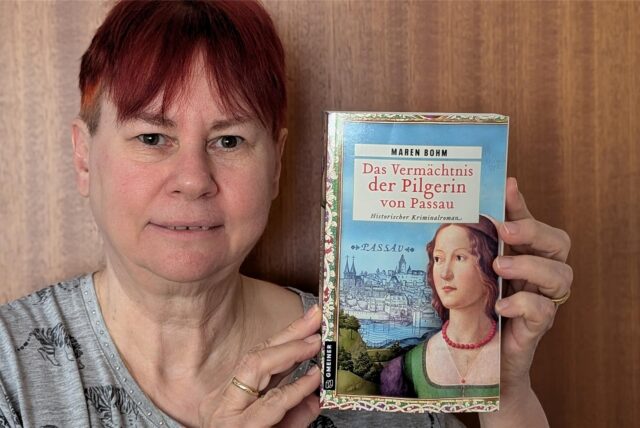 Buchcover „Das Vermächtnis der Pilgerin von Passau“