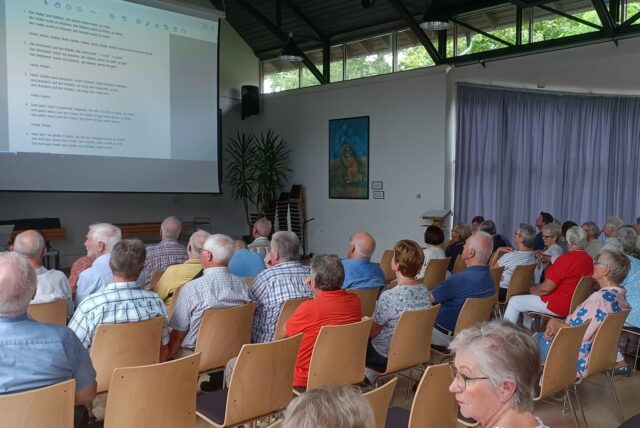 Offenes Singen der Chorgemeinschaft.