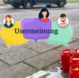 Auf der Evinger Straße im Dortmunder Osten haben Menschen zum Gedenken an den tödlichen Unfall mit einem elfjährigen Jungen Kerzen, Blumen und ein Kuscheltier niedergelegt.
