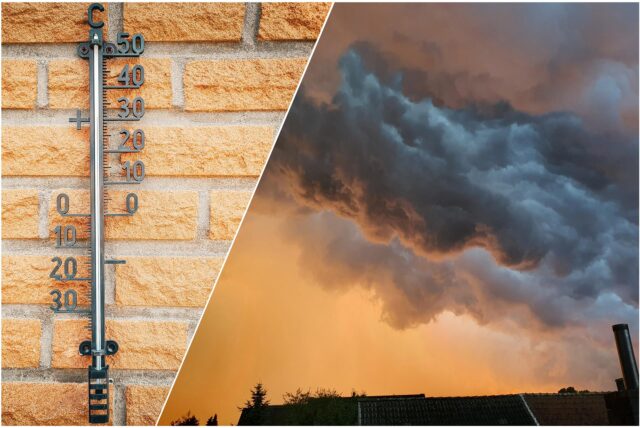 Gewitter Unwetter Hitze Warnung