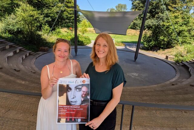 Janine Di Betta (Central-Kino) und Dr. Kathrin Pieren (Jüdisches Museum)