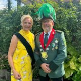 Das Bossendorfer Königspaar Horst Albert und Marion Thiemann