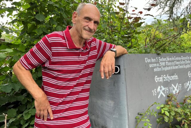 Norbert Mörchen, Vorsitzender des Kleingartenvereins „Am Schellenberg“ hat seit 20 Jahren eine Parzelle an der Dortmunder Straße. Bereut hat er das noch nie.
