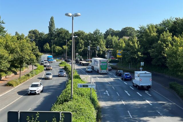 Kreuzung Dorsten B225 B 224