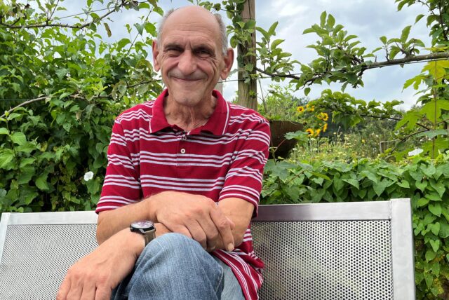 Norbert Mörchen ist der erste Vorsitzender der des KGV Am Schellenberg in Castrop-Rauxel.