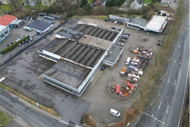 Das alte Autohaus Schopp in Datteln