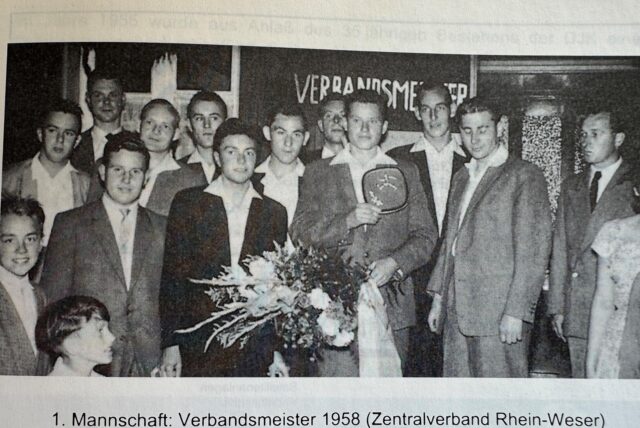 1958 wurden die Teutonen Verbandsmeister.
