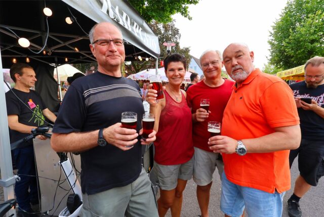 Die Dorstener Bierbörse lockte am Wochenende tausende Besucher in die Dorstener Innenstadt.